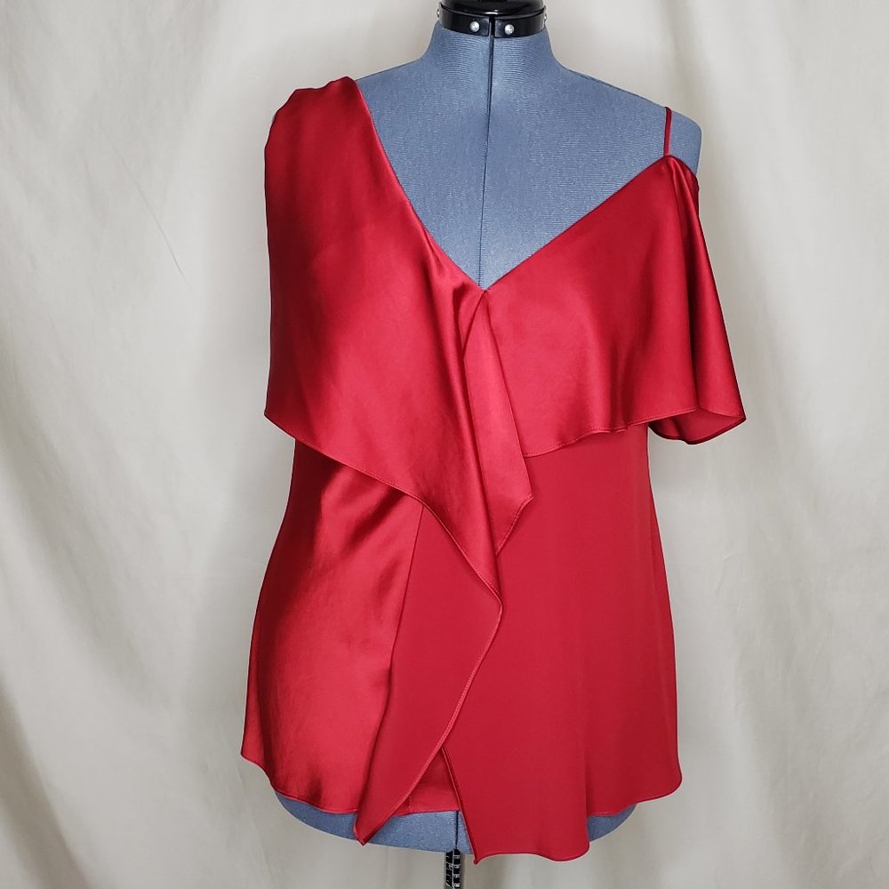 🌶HOST PICK🌶 Diane Von Furstenberg Fiery Red Blouse